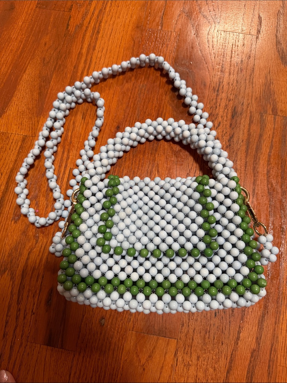 Kate Spade x Target Beaded Crossbody Bag in blue and Green - Picture 2 of 6